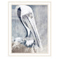 PELICAN Black Framed Print Wall Art