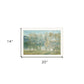 Peaceful Tree Line Black Framed Print Wall Art