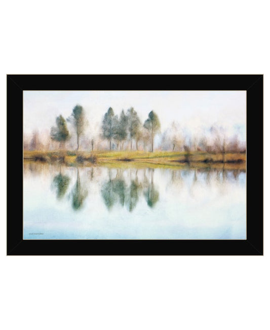 Lake Reflections Framed Print Wall Art