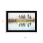 Lake Reflections Black Framed Wall Art