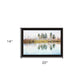 Lake Reflections Black Framed Wall Art