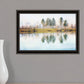 Lake Reflections Black Framed Wall Art