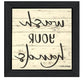 Wash Your Hands Black Framed Print Bathroom Wall Art