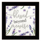 Blessed Beyond Measure White Framed Print Wall Art