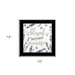 Blessed Beyond Measure White Framed Print Wall Art