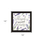 Blessed Beyond Measure Black Framed Print Wall Art