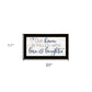 Our Home Black Framed Print Wall Art