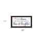 Our Home Black Framed Print Wall Art