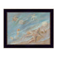 Seashore Star Black Framed Print Wall Art