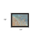 Seashore Star Black Framed Print Wall Art