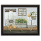 Fluffy Towels Black Framed Print Wall Art