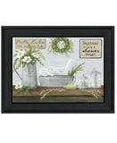 Fresh Towels Black Framed Print Wall Art