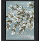 Spring Be Still Black Framed Print Wall Art