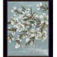 Spring Be Still Black Framed Print Wall Art