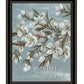 Spring Be Still Black Framed Print Wall Art