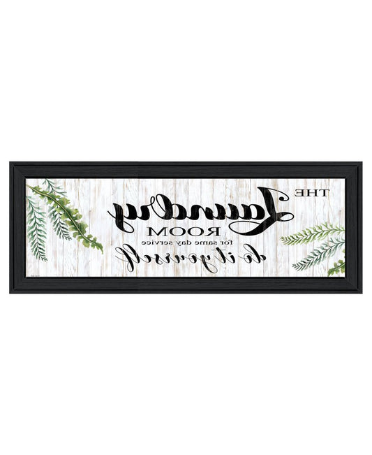 The Laundry Room Black Framed Print Laundry Wall Art
