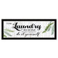 The Laundry Room Black Framed Print Laundry Wall Art