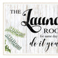 The Laundry Room Same Day Service Black Framed Print Laundry Wall Art