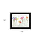 Live Life in Full Color Tulips Black Framed Print Wall Art