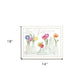 Live Life in Full Color Tulips Black Framed Print Wall Art