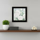 Peaceful Peonies In Full Bloom Black Framed Print Wall Art