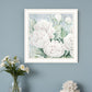 Peaceful Peonies In Full Bloom Black Framed Print Wall Art
