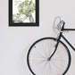 SCATTER YOUR JOY WITH FLOWERS Black Framed Print Wall Art