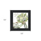 SCATTER YOUR JOY WITH FLOWERS Black Framed Print Wall Art