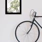 SCATTER YOUR JOY WITH FLOWERS Black Framed Print Wall Art