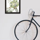 SCATTER YOUR JOY WITH FLOWERS Black Framed Print Wall Art