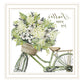 SCATTER YOUR JOY WITH FLOWERS Black Framed Print Wall Art