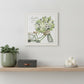 SCATTER YOUR JOY WITH FLOWERS Black Framed Print Wall Art