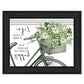 DO THAT WHICH MAKES YOU HAPPY Black Framed Print Wall Art