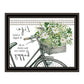 DO THAT WHICH MAKES YOU HAPPY Black Framed Print Wall Art