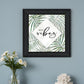 GOOD VIBES Black Framed Print Wall Art