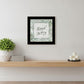 BEACH MORE WORRY LESS Black Framed Print Wall Art