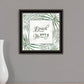 BEACH MORE WORRY LESS Black Framed Print Wall Art