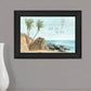 WILD AND FREE JUST LIKE THE SEA Black Framed Print Wall Art