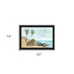 WILD AND FREE JUST LIKE THE SEA Black Framed Print Wall Art