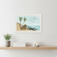 WILD AND FREE JUST LIKE THE SEA Black Framed Print Wall Art