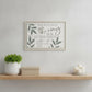 The Crazy is Real White Framed Print Wall Art
