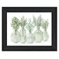 Simply Sage Black Framed Print Wall Art