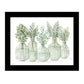 Simply Sage Black Framed Print Wall Art