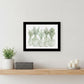 Simply Sage Black Framed Print Wall Art