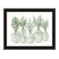 Simply Sage Black Framed Print Wall Art