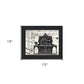 Y'ALL BLESSED FARMHOUSE Black Framed Print Wall Art