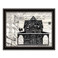 Y'ALL BLESSED FARMHOUSE Black Framed Print Wall Art