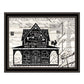 Y'ALL BLESSED FARMHOUSE Black Framed Print Wall Art