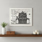 Y'ALL BLESSED FARMHOUSE Black Framed Print Wall Art