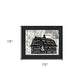 SIMPLE & GOOD BARN Black Framed Print Wall Art
